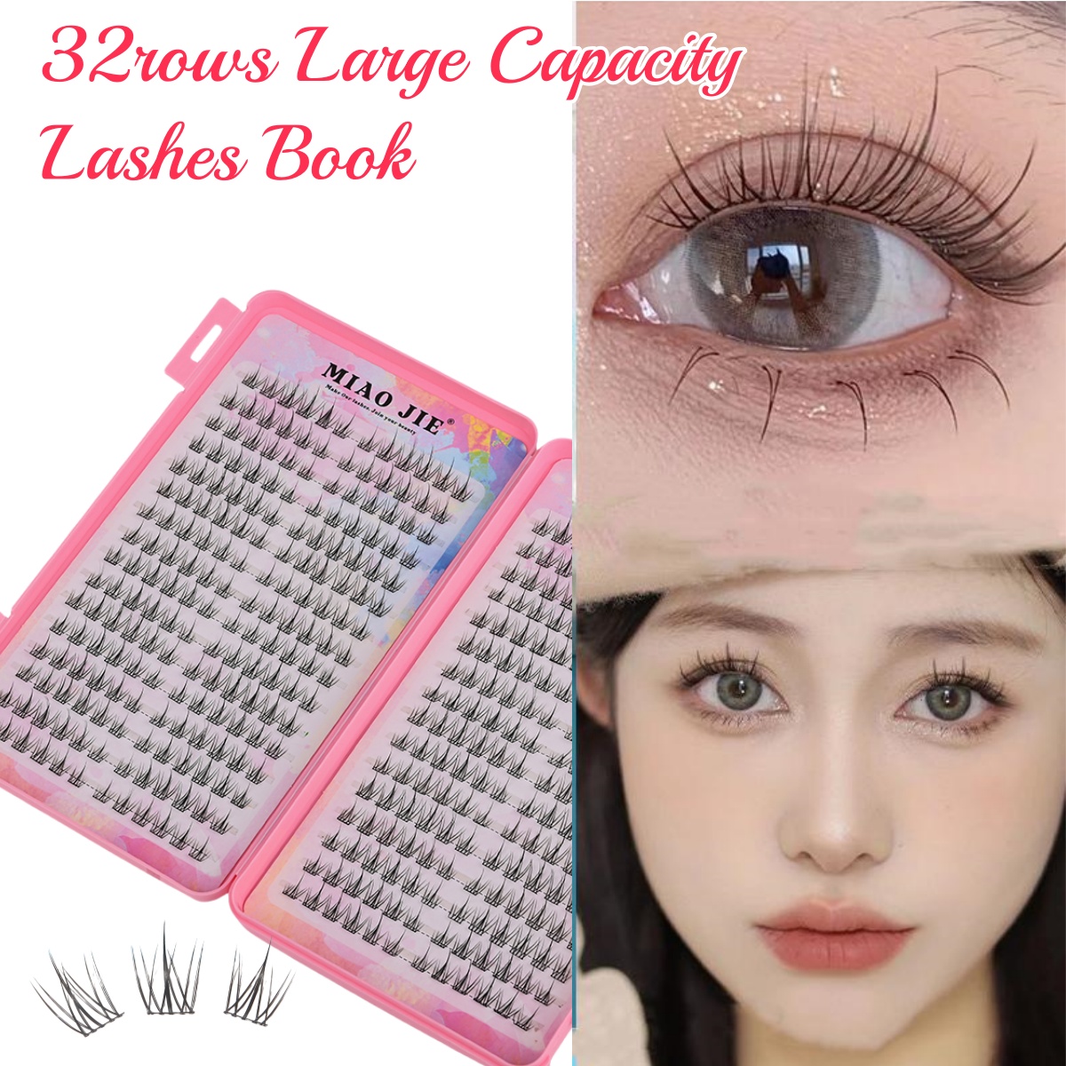 Eyelash Extension For Men - Pestañas Postizas Manga Lash de 32