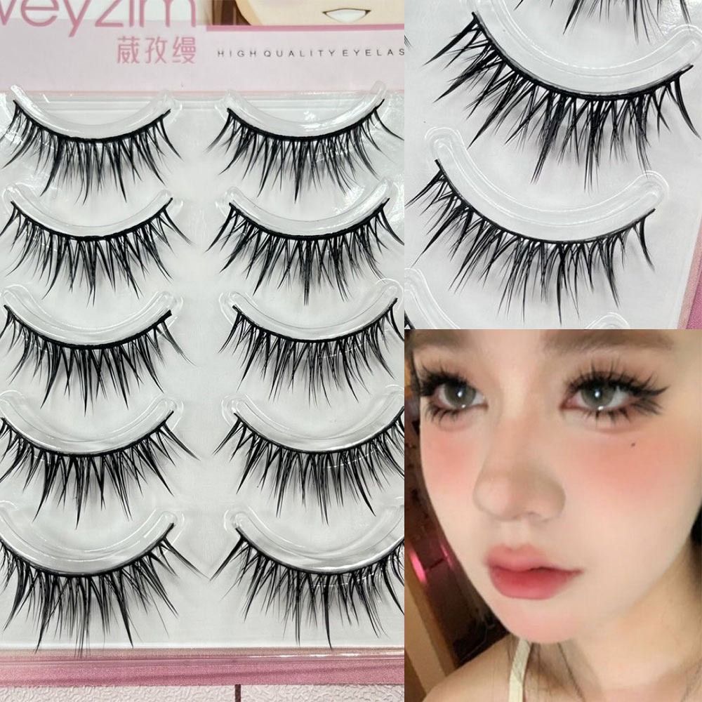 Eyelash Extension Japanese - Paquete de 5 Pares de Pestañas