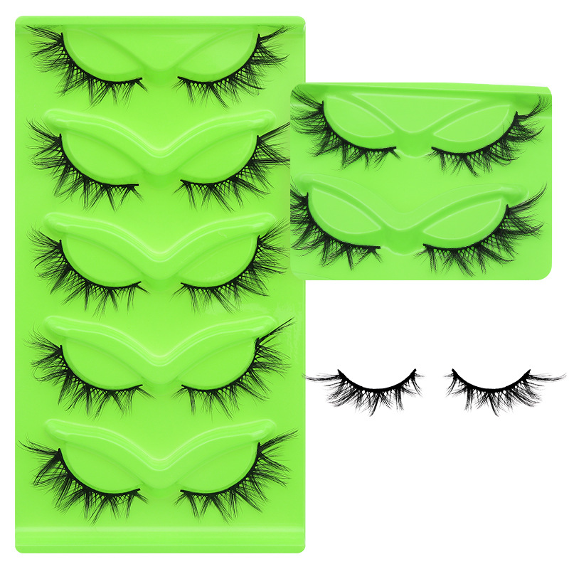 Eyelash Extension Japanese - 5 Pares de Pestañas Postizas Gruesas