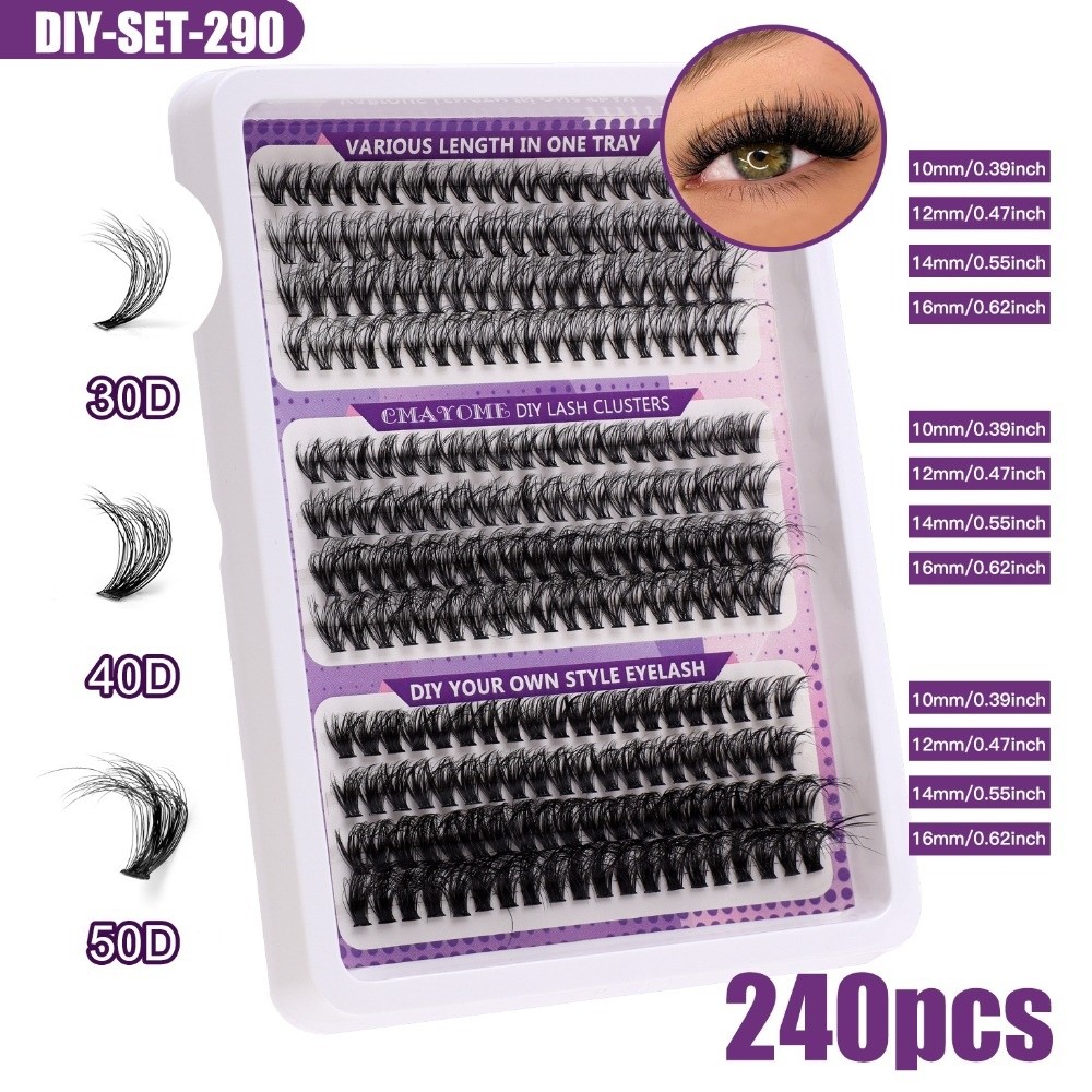 Eyelash Extension Natural Look - Pestañas Postizas de Aspecto Natural, Estilo