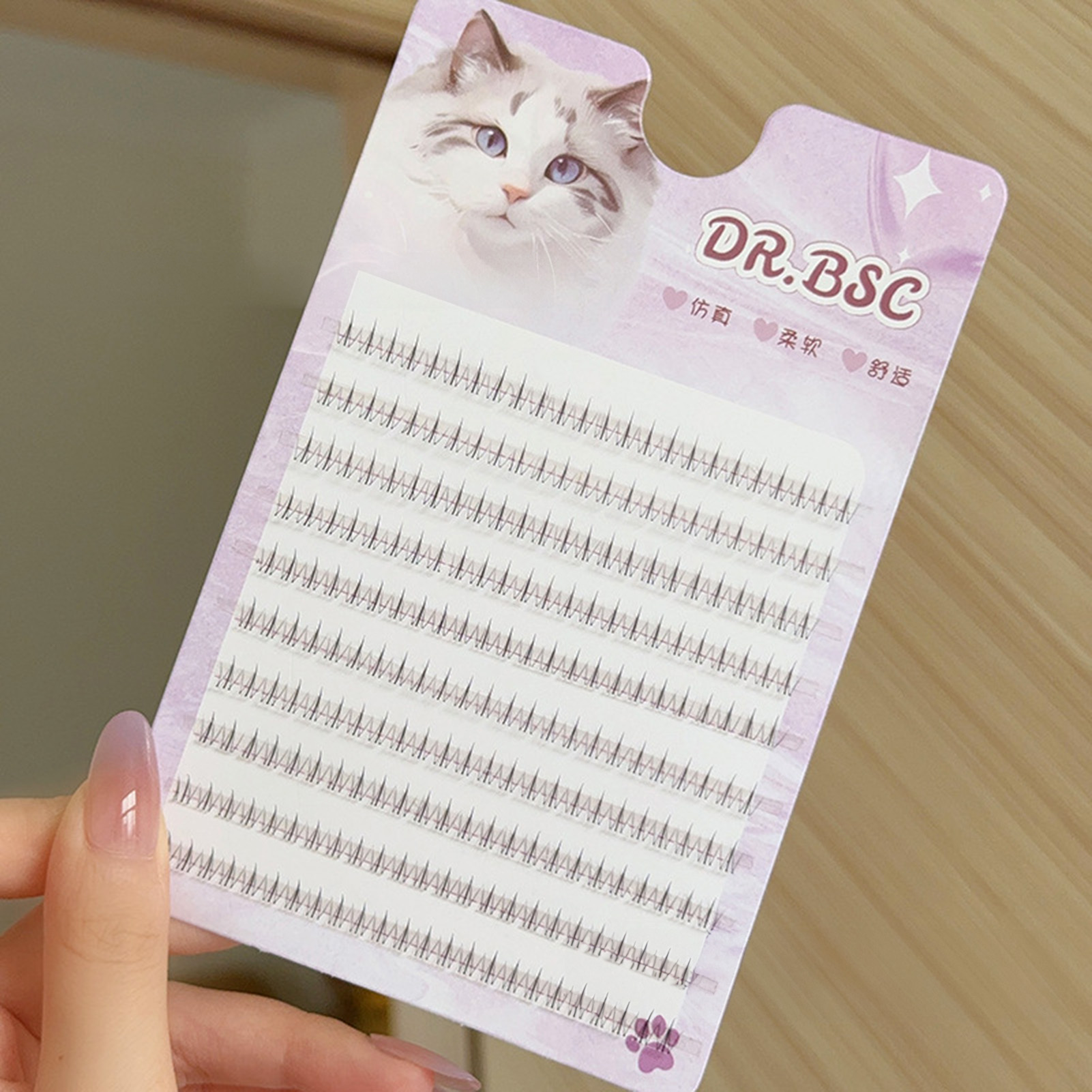 Eyelash Extension Korean - Pestañas postizas con parte inferior de