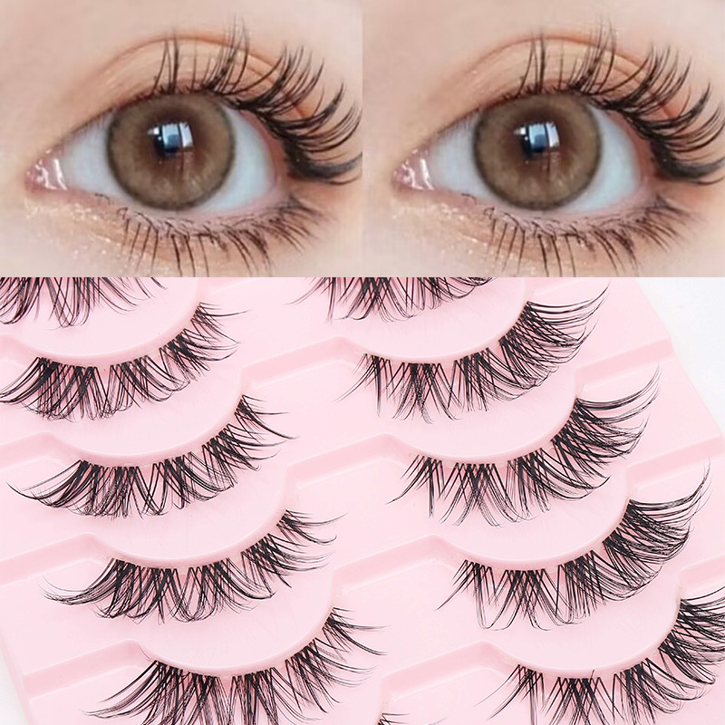 10 Pares de Pestañas Postizas  - Eyelash Extension Japanese reseña y precio