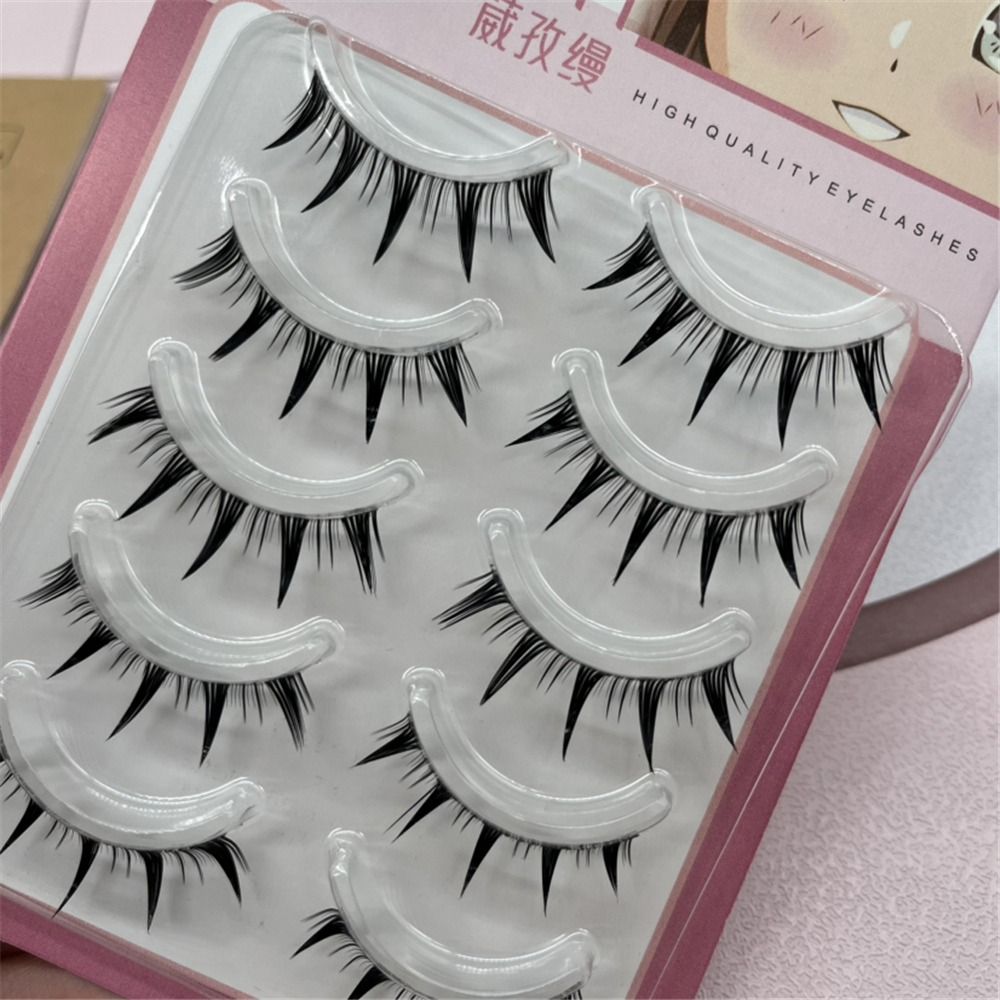 Paquete de 5 Pares de Pestañas - Eyelash Extension Japanese reseña y precio