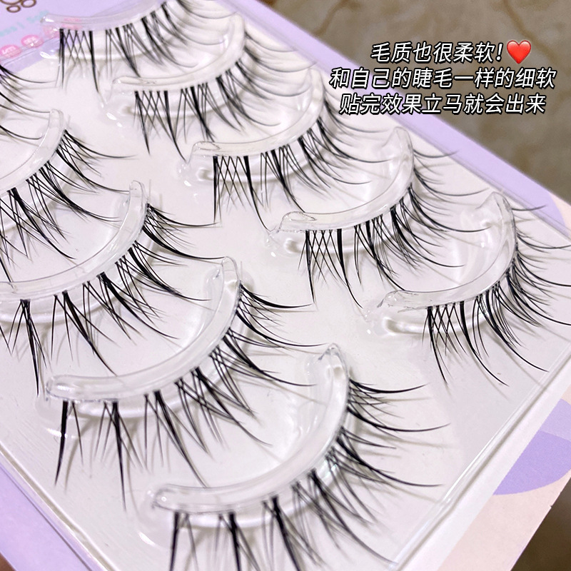 3 Pares de Pestañas Postizas d - Eyelash Extension Japanese reseña y precio