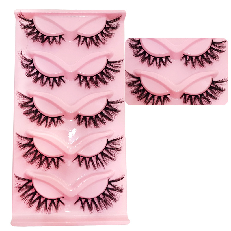5 Pares de Pestañas Postizas G - Eyelash Extension Japanese reseña y precio