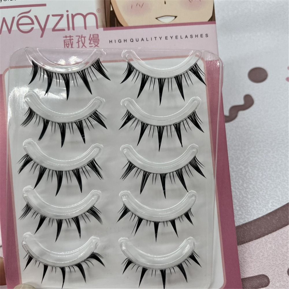 Paquete de 5 Pares de Pestañas - Eyelash Extension Japanese reseña y precio