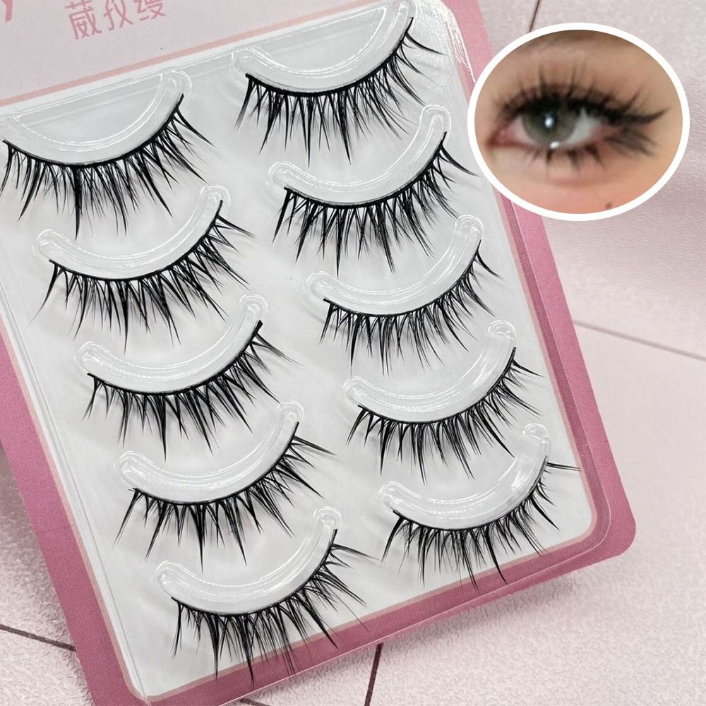 Paquete de 5 Pares de Pestañas - Eyelash Extension Japanese reseña y precio