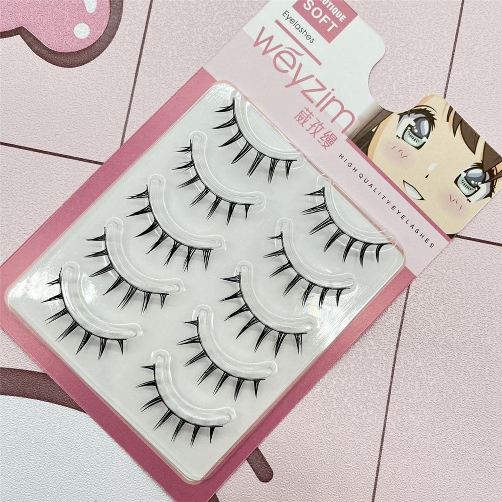 Paquete de 5 Pares de Pestañas - Eyelash Extension Japanese reseña y precio