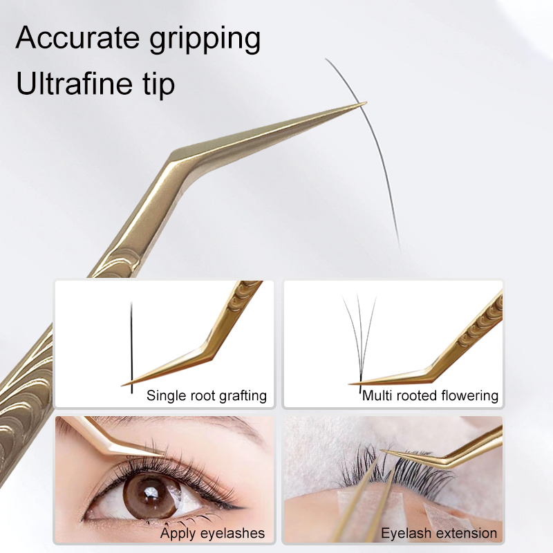 Pinzas para pestañas injertada - Eyelash Extension In Chinese reseña y precio