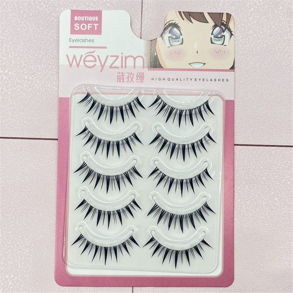 Paquete de 5 pares de pestañas - Eyelash Extension Japanese reseña y precio