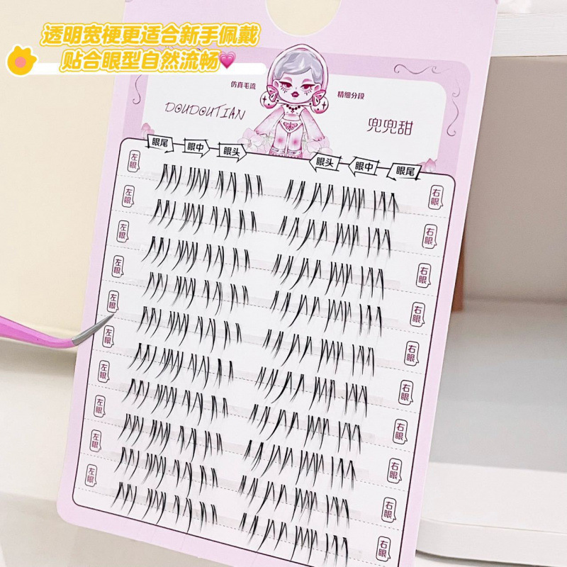 Juego de Pestañas Postizas de  - Eyelash Extension Korean reseña y precio