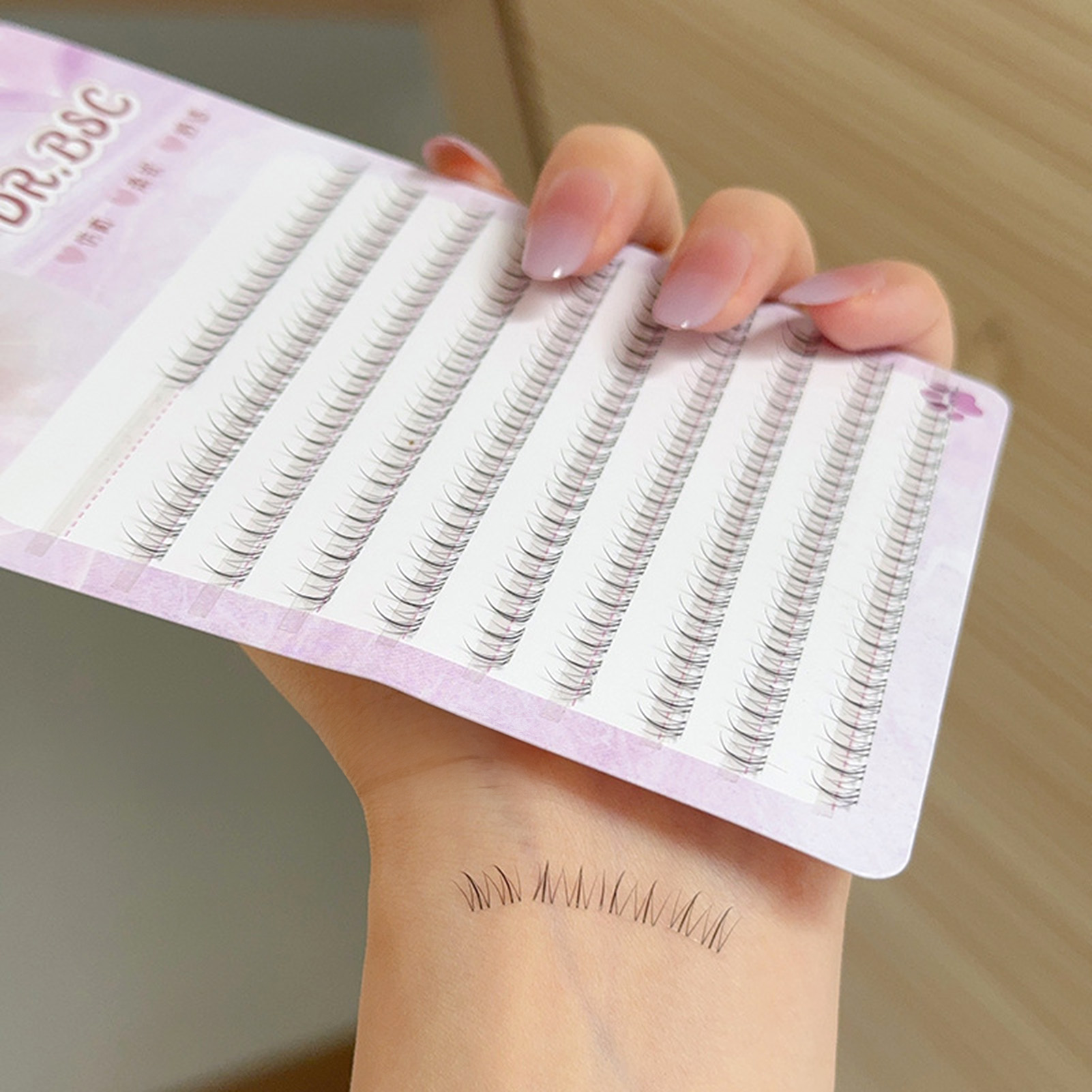 Pestañas postizas con parte in - Eyelash Extension Korean reseña y precio