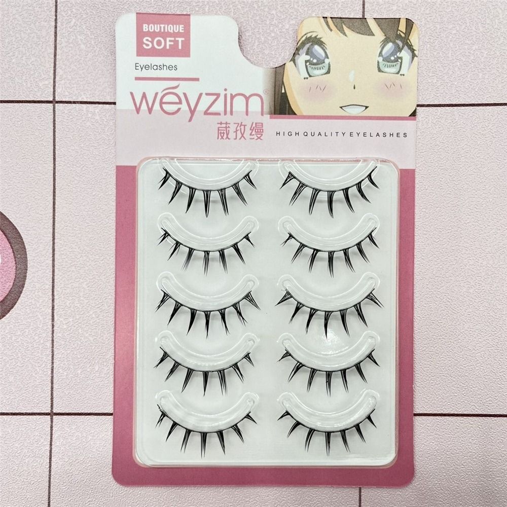 Paquete de 5 pares de pestañas - Eyelash Extension Japanese reseña y precio